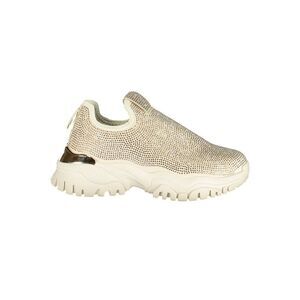 Laura Biagiotti Beige Polyurethane Women Women's Sneaker